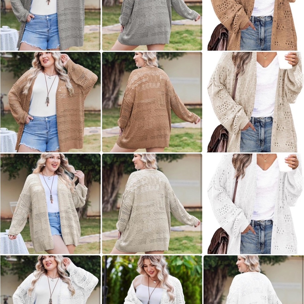 NWOT Plus Size Cardigans (sold individually)